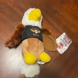 Sugar Biker Beasts Tag with Fiery Design